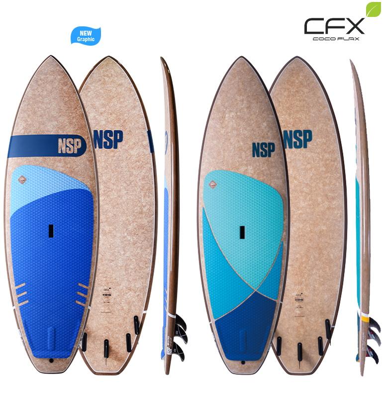 2021 NSP COCO FLAX ;DC SURF WIDE ;8'3"x32"x4 1/2" 141L ;FLAX NATURAL