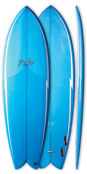 2023 SURFTECH GERRY LOPEZ ;Something Fishy ;5'10”x21.75”x2.5” 38.3L ;