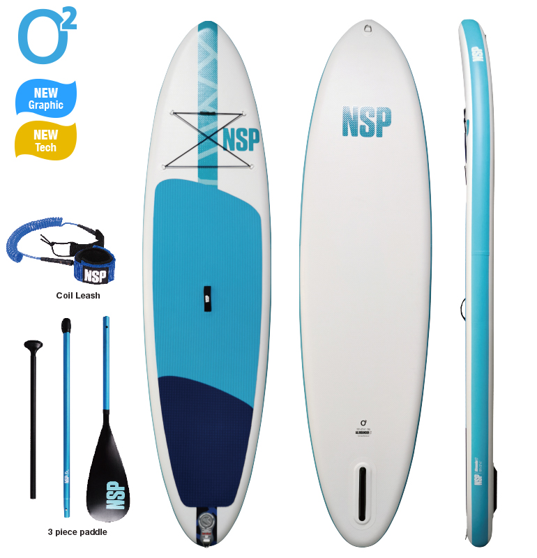 2023 NSP O2 ;ALL IN ONE ;10'6" x 32" x 6" 310L ;