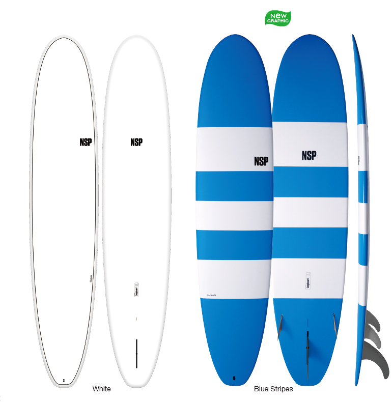 2023 NSP LONGBOARD ;ELEMENT ;8'0",8'6",9'0",9'6",10'0" ;ホワイト