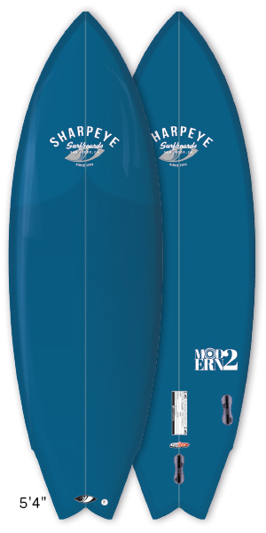 2022 SHARPEYE modern 2 ;Poly ;5'4",5'6",5'8",5'10",6'0",6'2" ;Blue