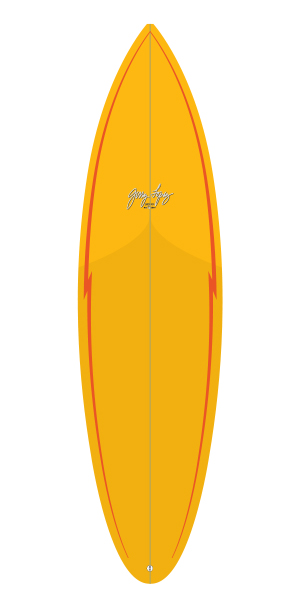 2019 SURFTECH GERRY LOPEZ ;Pocket Rocket ;6'4"x19.375”x2.5” 33.1L ;