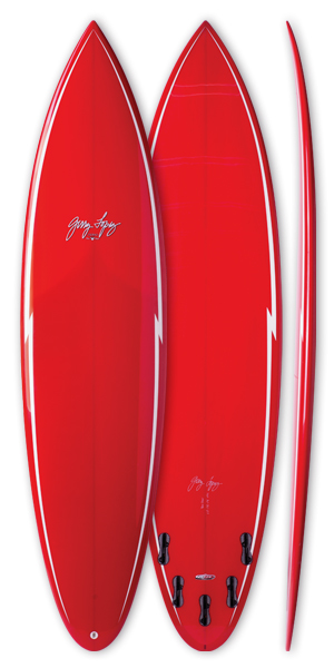 2019 SURFTECH GERRY LOPEZ ;Pocket Rocket ;6'10"x19.5”x2.625” 37.6L ;