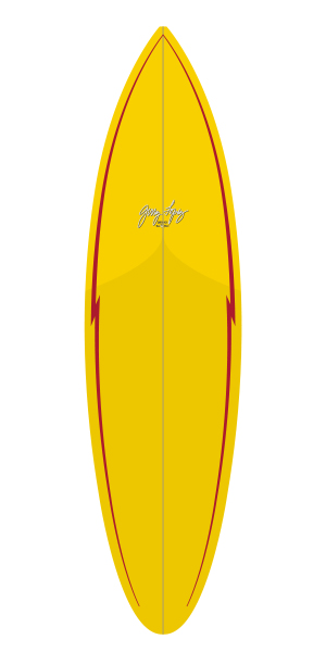 2019 SURFTECH GERRY LOPEZ ;Pocket Rocket ;8'0"x20.5”x2.875” 50.6L ;